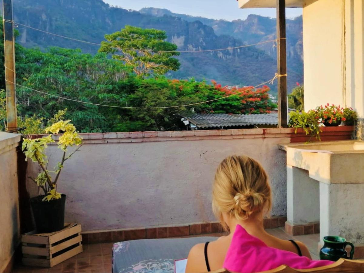 Mi Atardecer en Tepoz, Hostal Tepoztlán Exterior foto